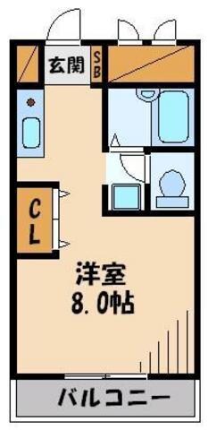 プリムローズの物件間取画像