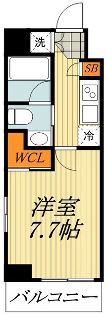 エヌステージ板橋本町アジールコートの物件間取画像