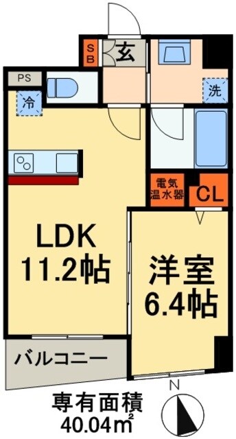 エリアMの物件間取画像