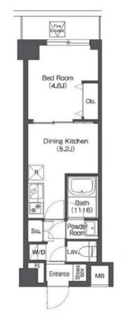 コンフォリア志村坂上の物件間取画像