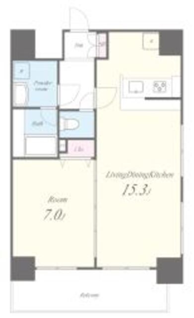 ソレアード並木の物件間取画像