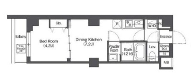 コンフォリア志村坂上の物件間取画像