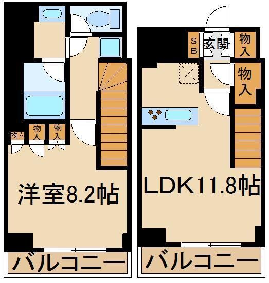 エスティメゾン王子の物件間取画像