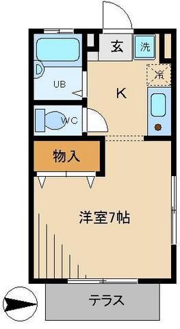 ジニアスの物件間取画像