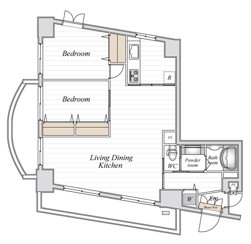 コロネード春日の物件間取画像