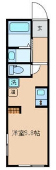 カレラパークの物件間取画像