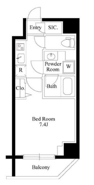 PASEO上野御徒町の物件間取画像