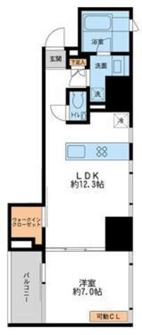 プロスペクトKALON三ノ輪の物件間取画像