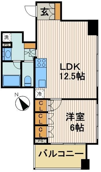 プロスペクトKALON三ノ輪の物件間取画像