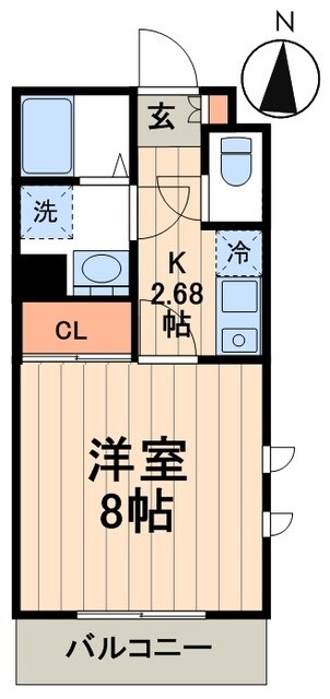北小岩テラスの物件間取画像