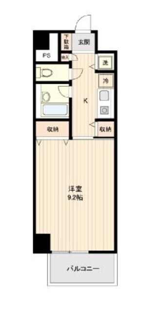 コスモリード幡ヶ谷の物件間取画像