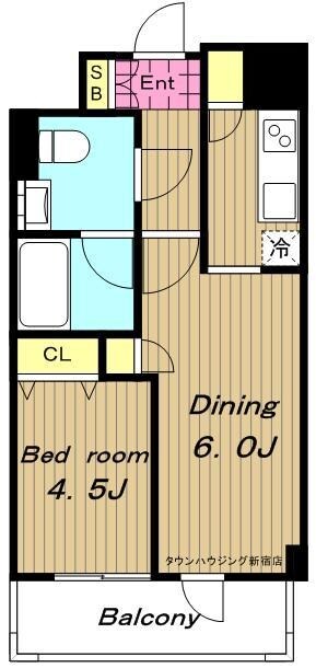 ドゥーエ幡ヶ谷の物件間取画像