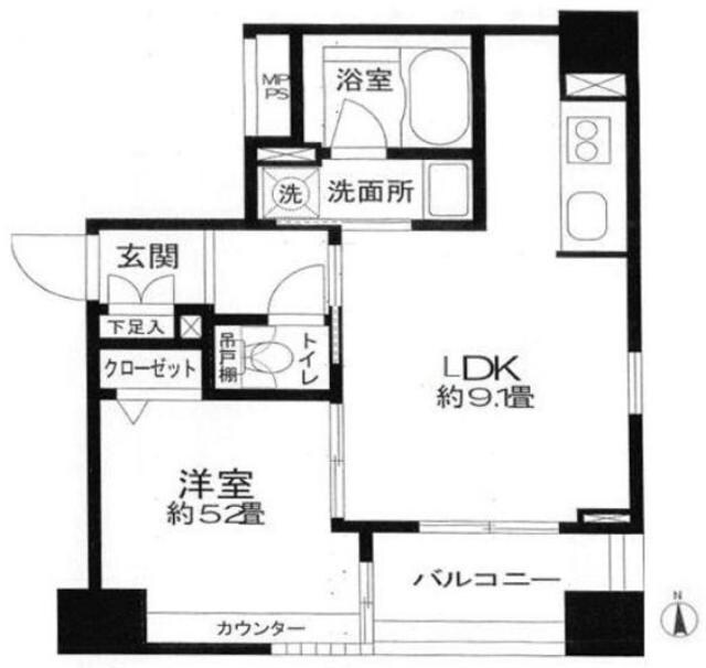 クリオ三田ラ・モードの物件間取画像