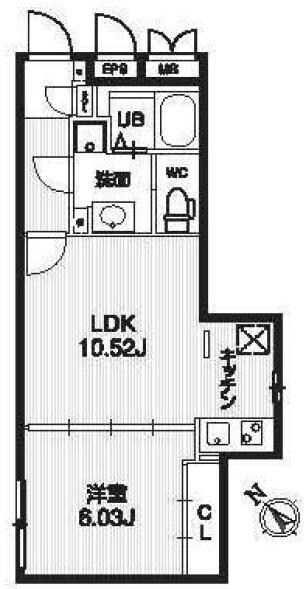 PASEO文京茗荷谷の物件間取画像