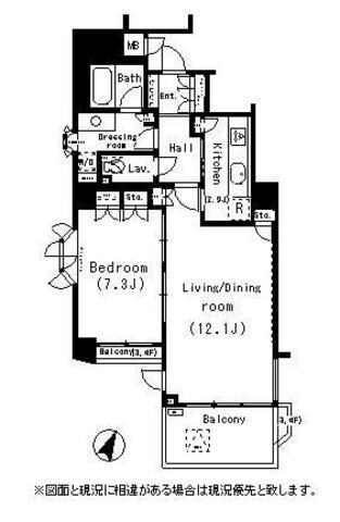 パークアクシス明治神宮前の物件間取画像