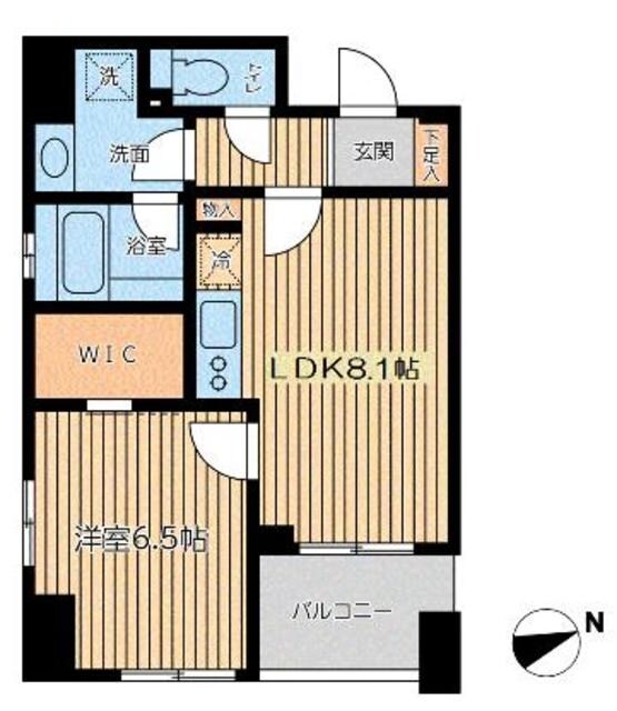 CITY SPIRE 芝公園の物件間取画像