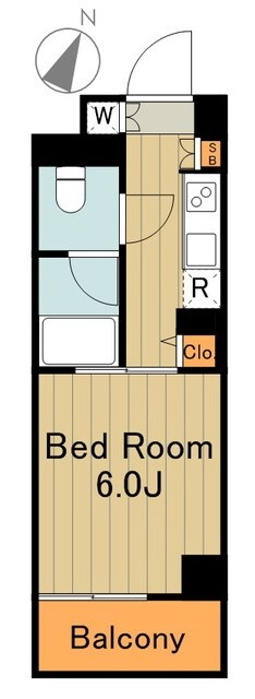 KDXレジデンス品川シーサイドの物件間取画像