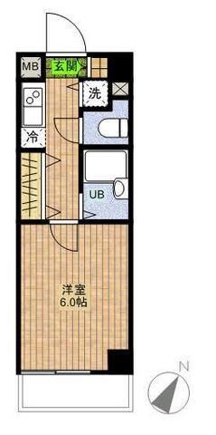 パークウェルツインズ戸越銀座弐番館の物件間取画像
