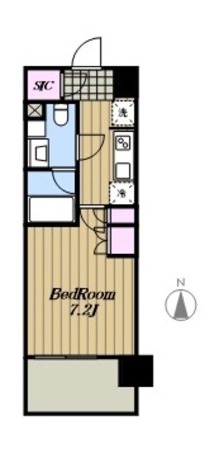 A-standard芝浦の物件間取画像