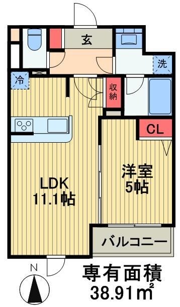 メゾン・ド・ソレイユの物件間取画像