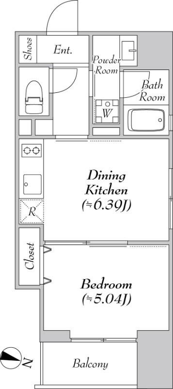 エルスタンザ神田須田町の物件間取画像