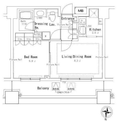 パークアクシス御茶ノ水ステージの物件間取画像