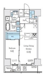 レジディア大手町北の物件間取画像