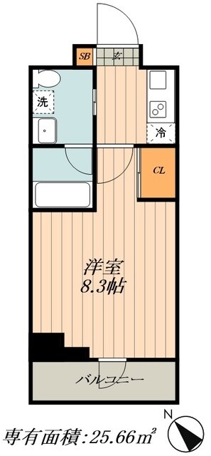 ステージグランデ茅場町の物件間取画像