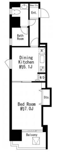プライムアーバン日本橋茅場町の物件間取画像
