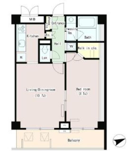 パークプレイス三田の物件間取画像