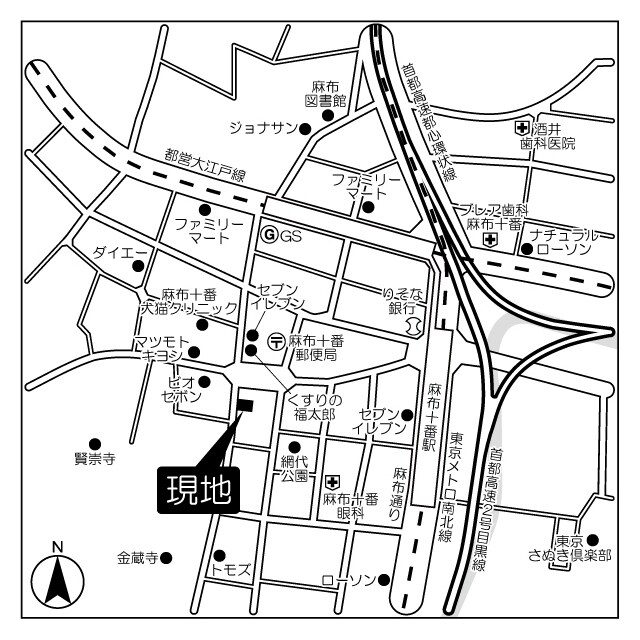 リバーレ麻布十番の物件内観写真