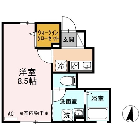 メルヴェーユの物件間取画像