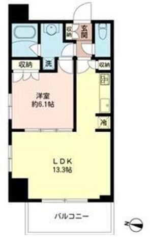 MFPRコート木場公園の物件間取画像