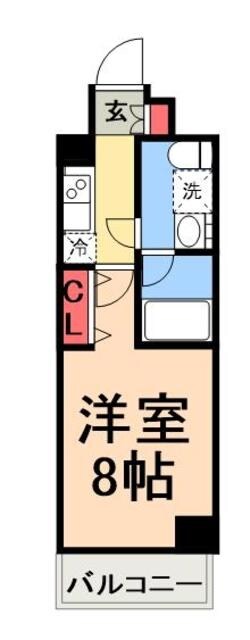 アイルキャナルシティ深川の物件間取画像
