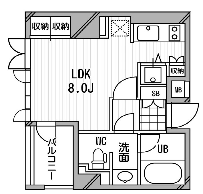 アーデン木場の物件間取画像