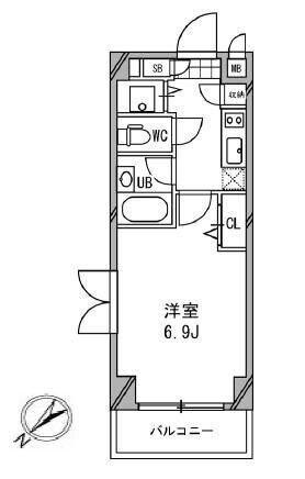 ドゥーエ浦安の物件間取画像