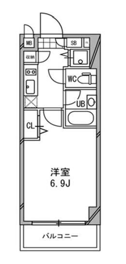 ドゥーエ浦安の物件間取画像