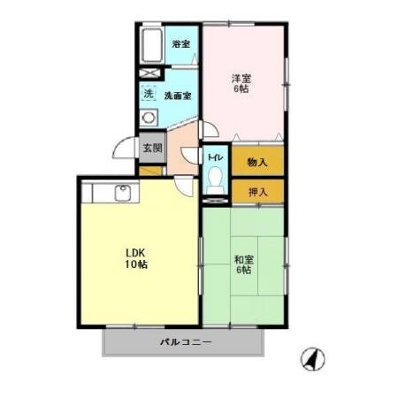 リバーサイド壱番館の物件間取画像