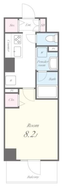 Nouvelle maison yamayaIIの物件間取画像