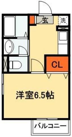 クレモンティーヌ相之川の物件間取画像