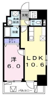 ロジュマン ベルの物件間取画像