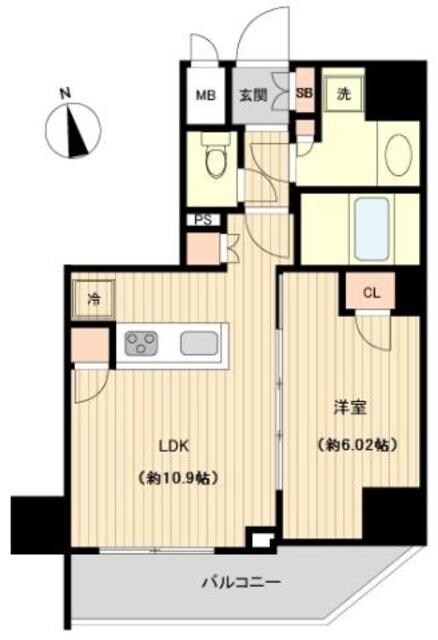 オーキッドレジデンス上野の物件間取画像