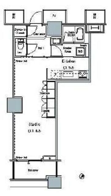 THE TOKYO TOWERS MIDTOWERの物件間取画像