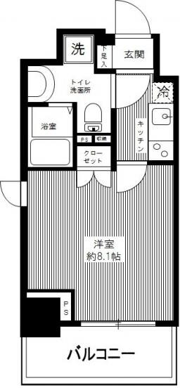 AZEST KAMEIDOの物件間取画像