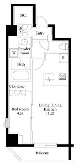 PASEO上野御徒町の物件間取画像