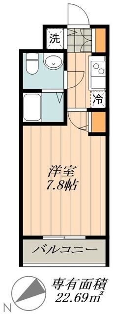 グランド・ガーラ日本橋兜町の物件間取画像