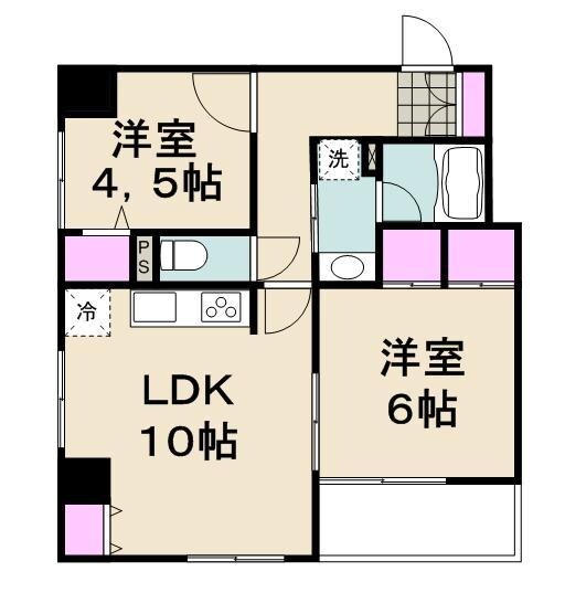 パートナーシップアパートメントの物件間取画像