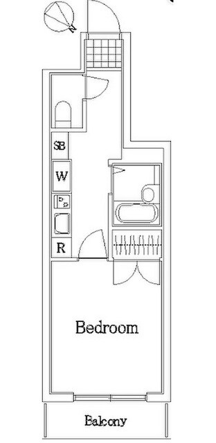 メインステージ日本橋箱崎の物件間取画像