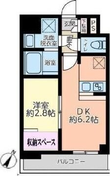 ドゥーエ浅草橋IIの物件間取画像