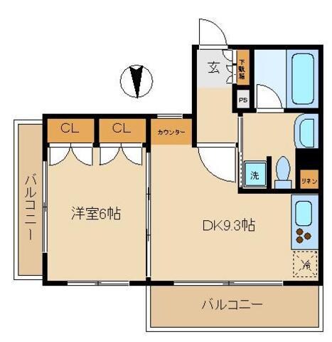 パークアクシス仲御徒町の物件間取画像